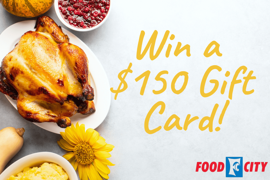 Win 150 for Thanksgiving Kingsport Press Credit Union