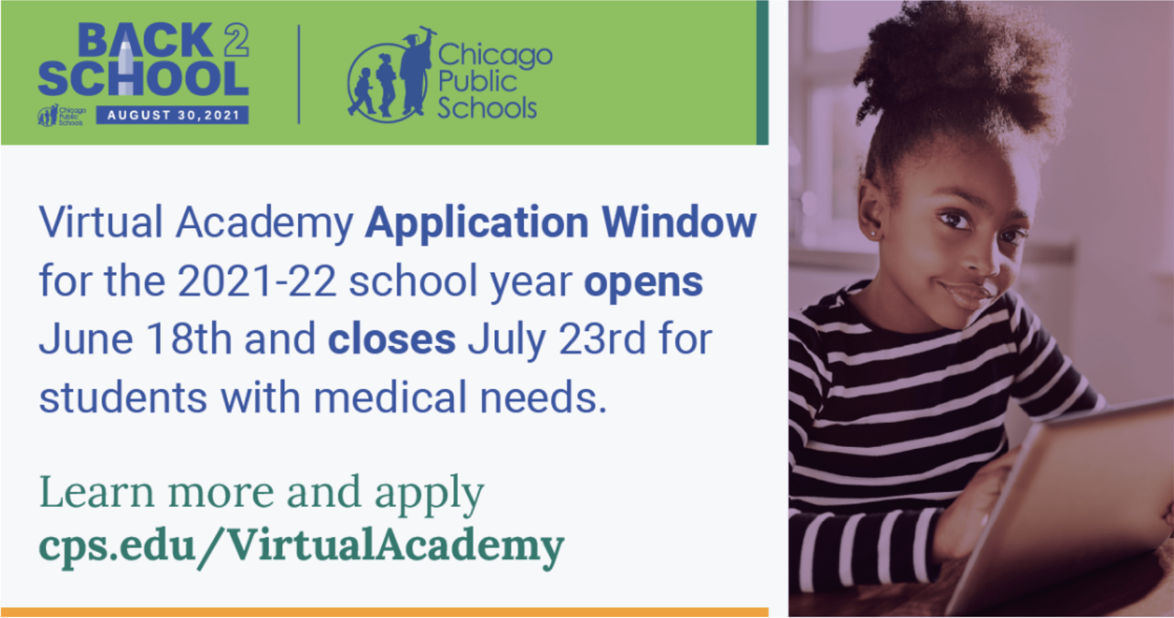 Fall 2021 Virtual Academy Application Solicitud de la