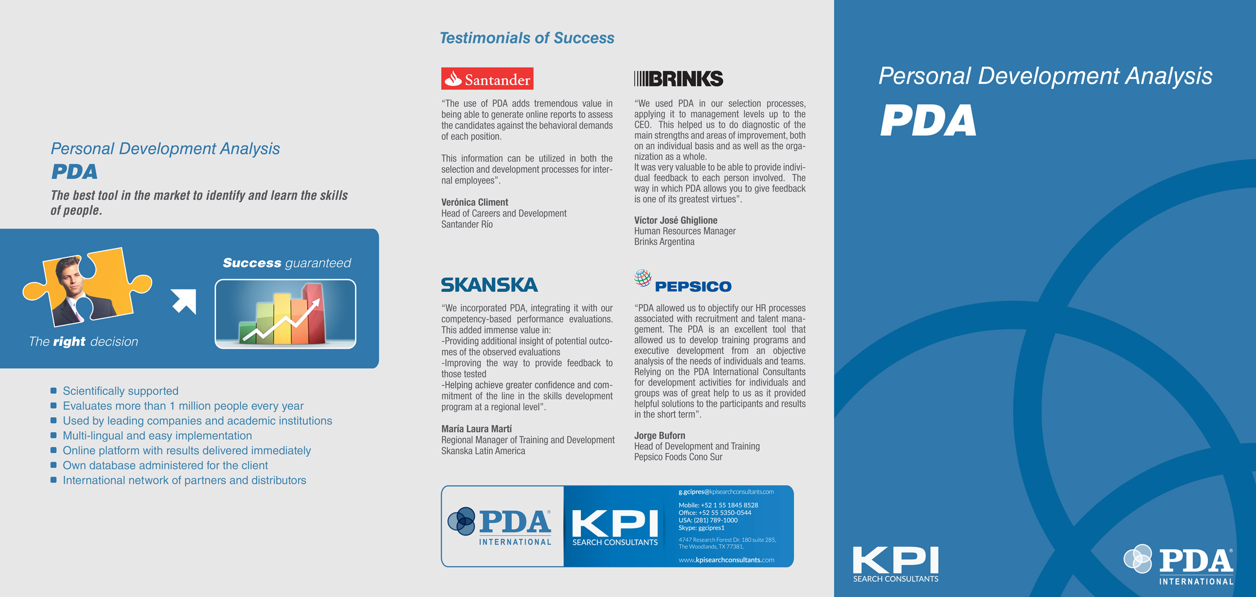 LINK PDA TEST kpi search consultants