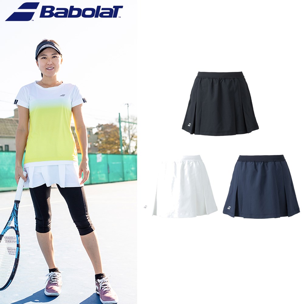 バボラ Babolat テニスウェア レディース CLUB SKORT スコート BWG2432C 2022SS KPI CLUB（KPI