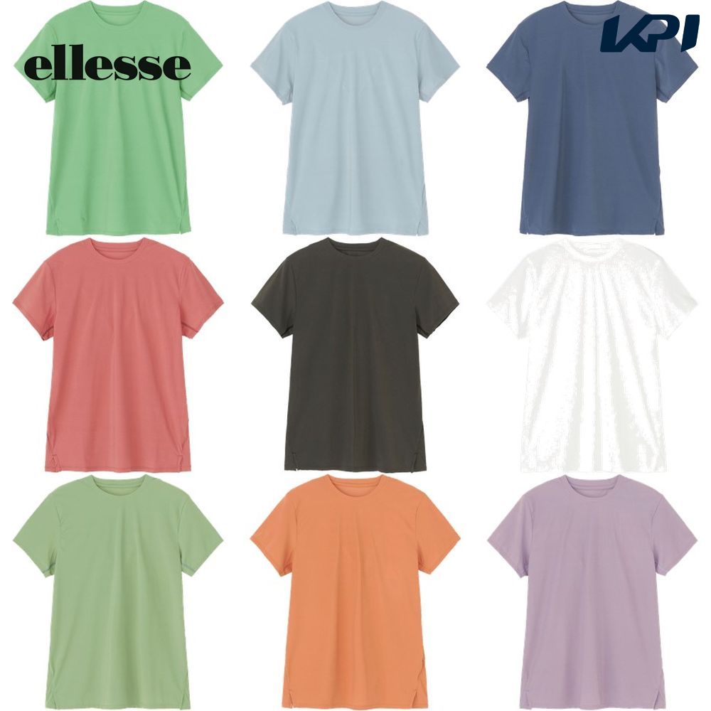 エレッセ Ellesse テニスウェア レディース ウェールベンチレーションショートスリーブシャツ EW023101 2023SS KPI