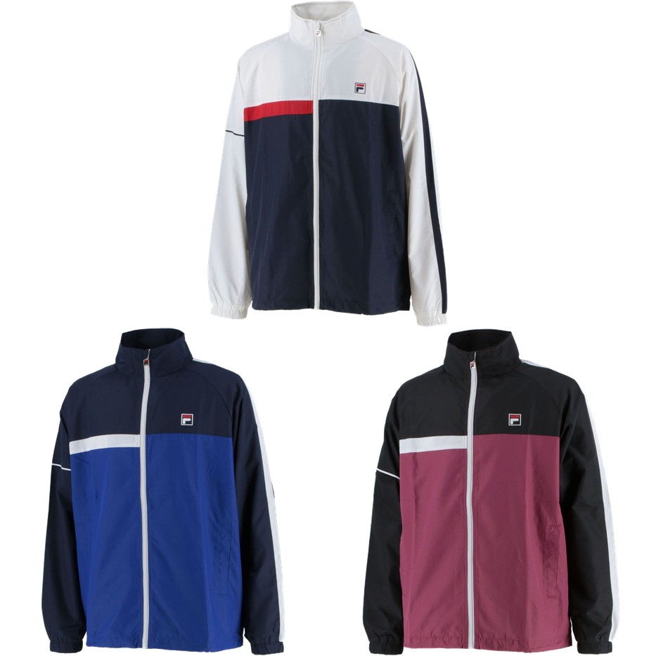 フィラ FILA テニスウェア メンズ ウィンドアップジャケット VM7012 2022FW KPI CLUB（KPI公式オンラインストア）