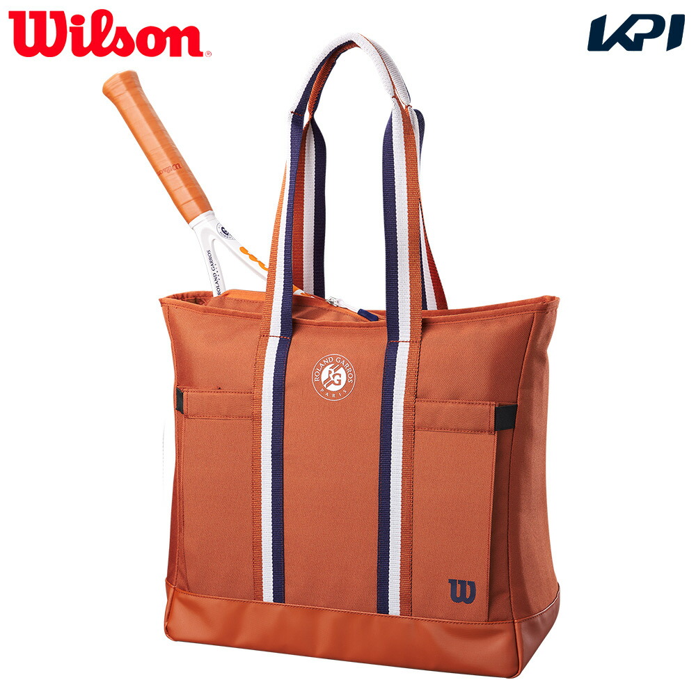 ウイルソン Wilson テニスバッグ・ケース ROLAND GARROS TOTE CLAY ローランギャロス トートバッグ クレー 2本入