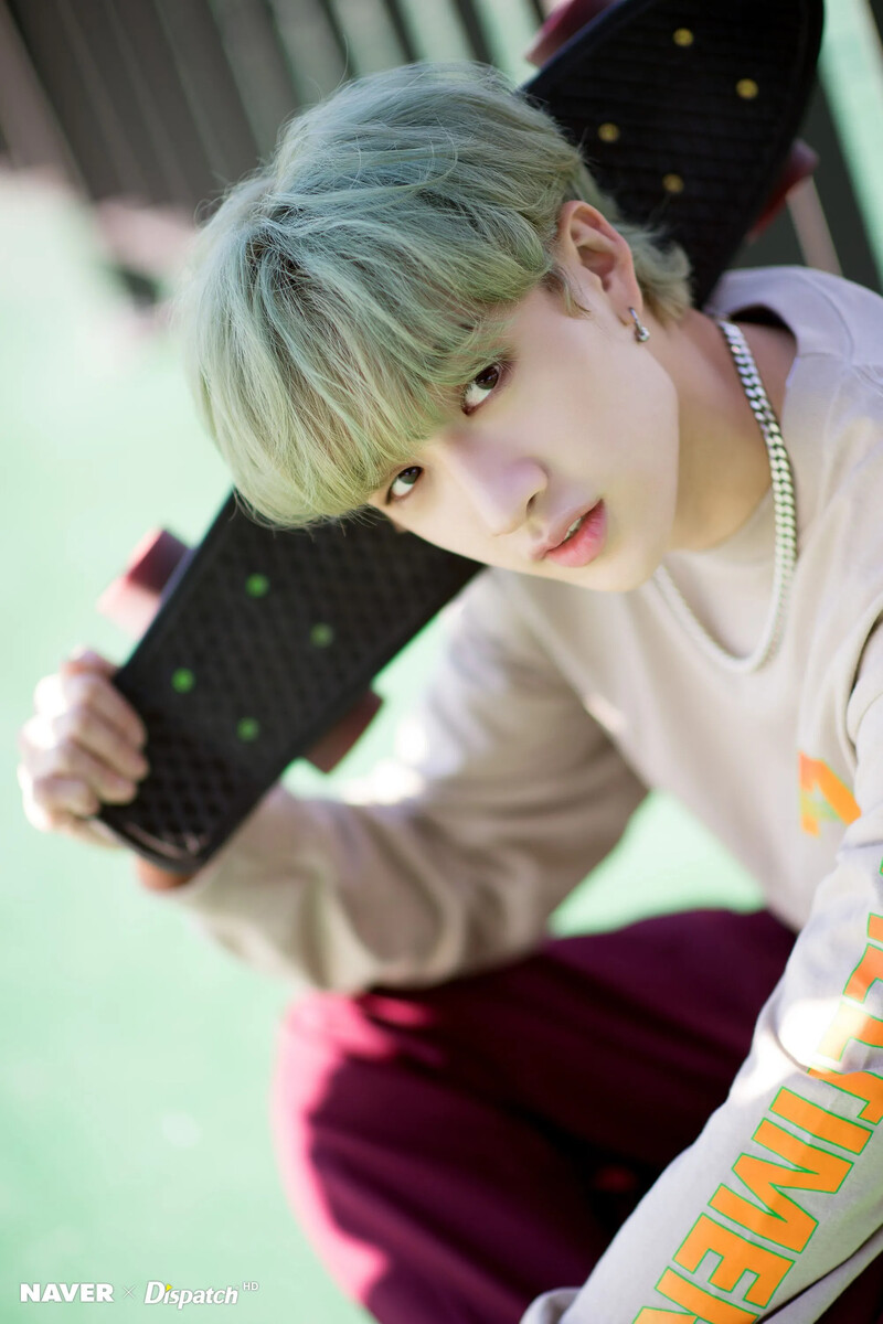 Stray Kids Bang Chan photoshoot by Naver x Dispatch Kpopping