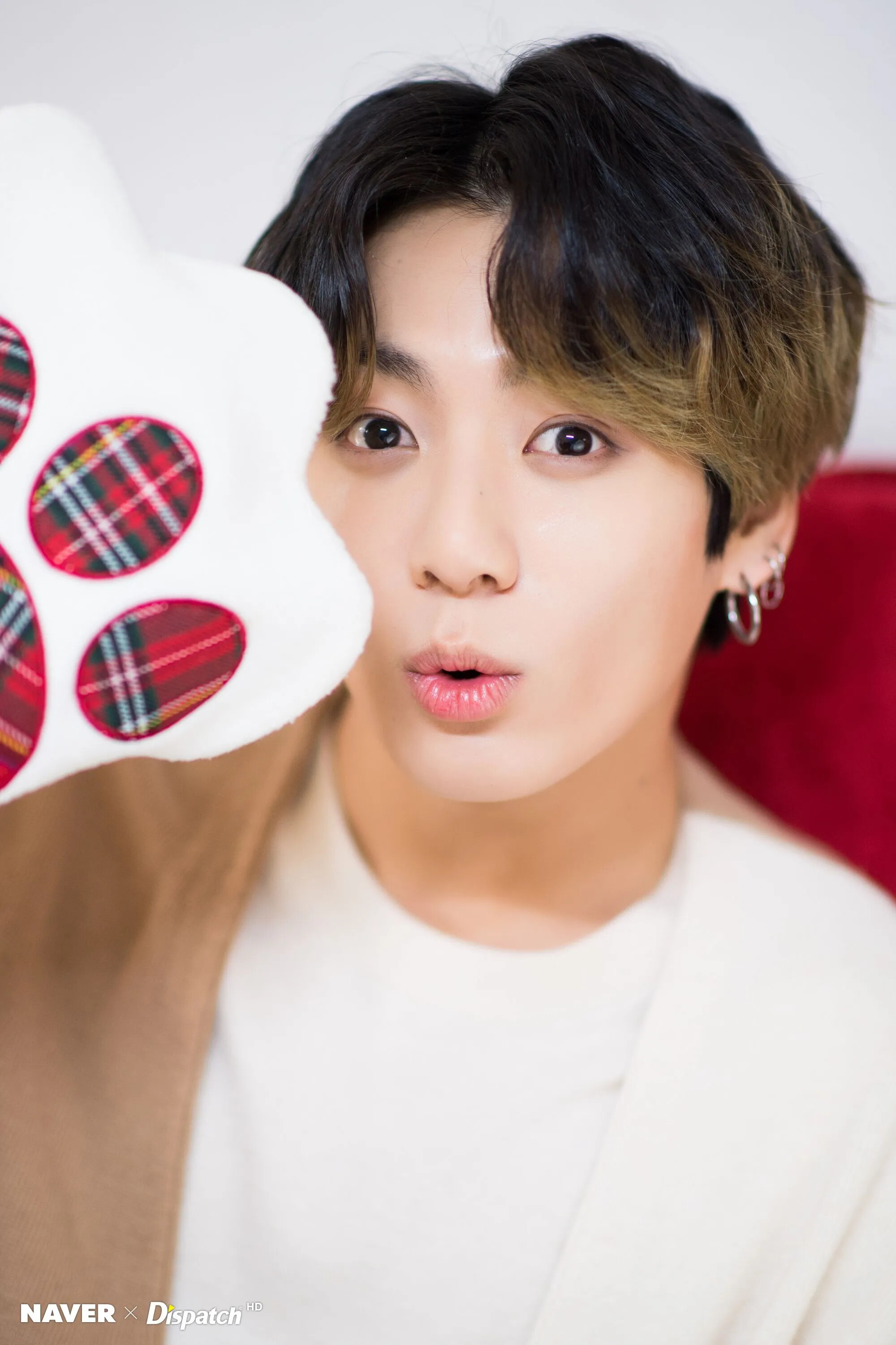 191225 BTS Jungkook Christmas photoshoot by Naver x Dispatch kpopping