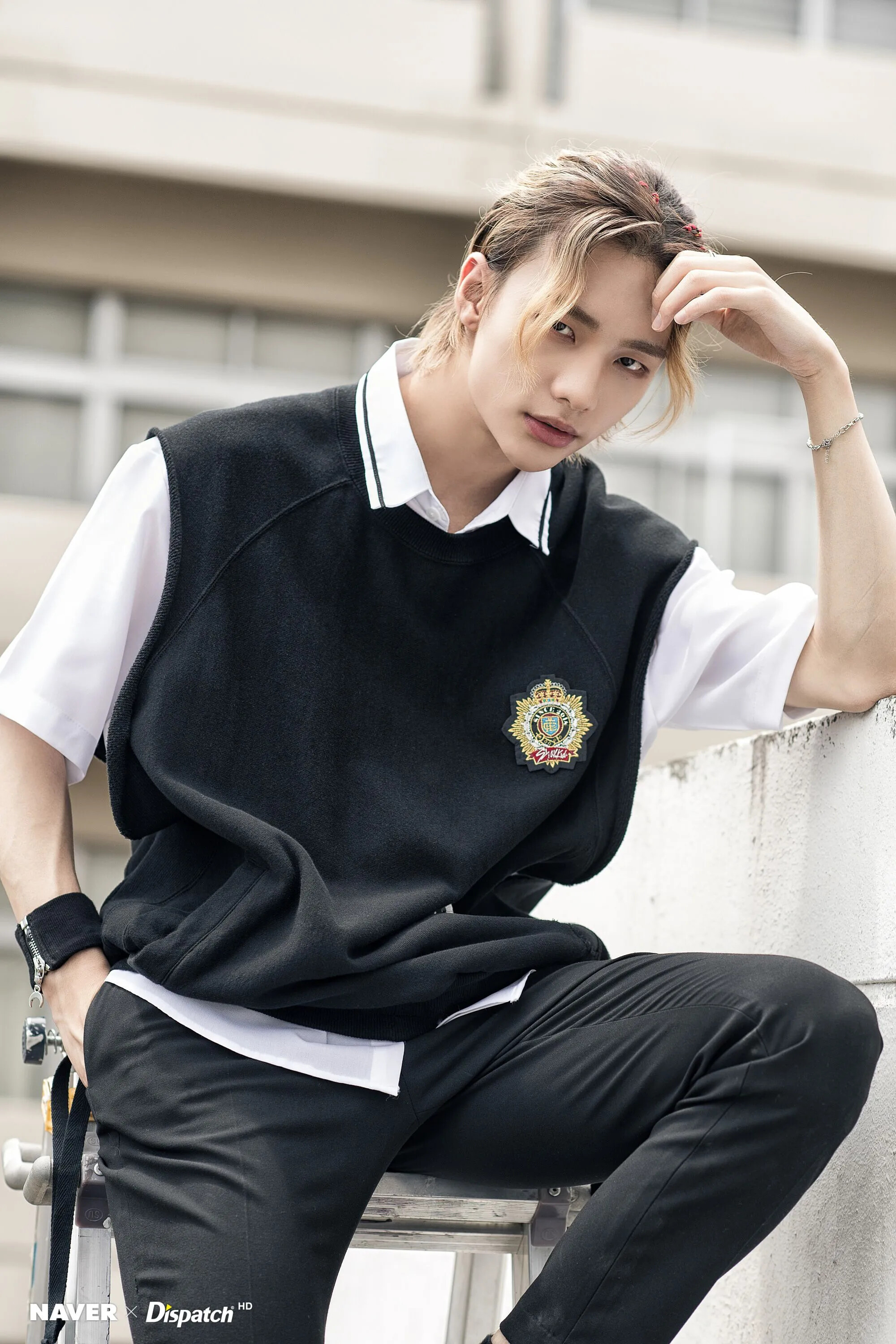 Stray Kids Hyunjin 'GO生 (GO LIVE)' Promotion Photoshoot by Naver x