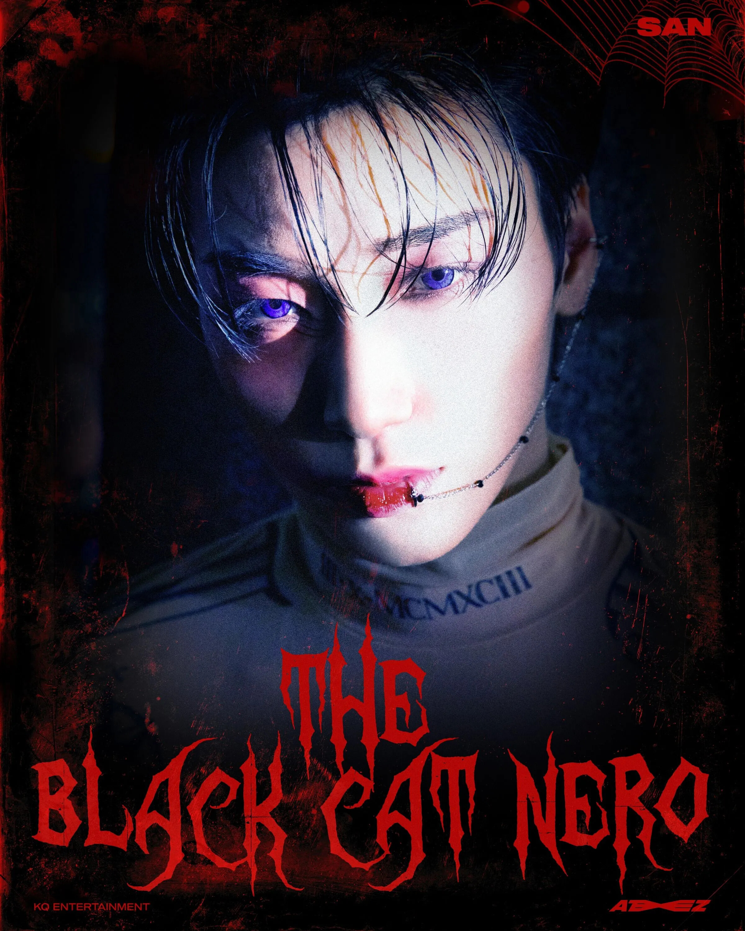 ATEEZ 'THE BLACK CAT NERO' Halloween Performance Concept Photos kpopping