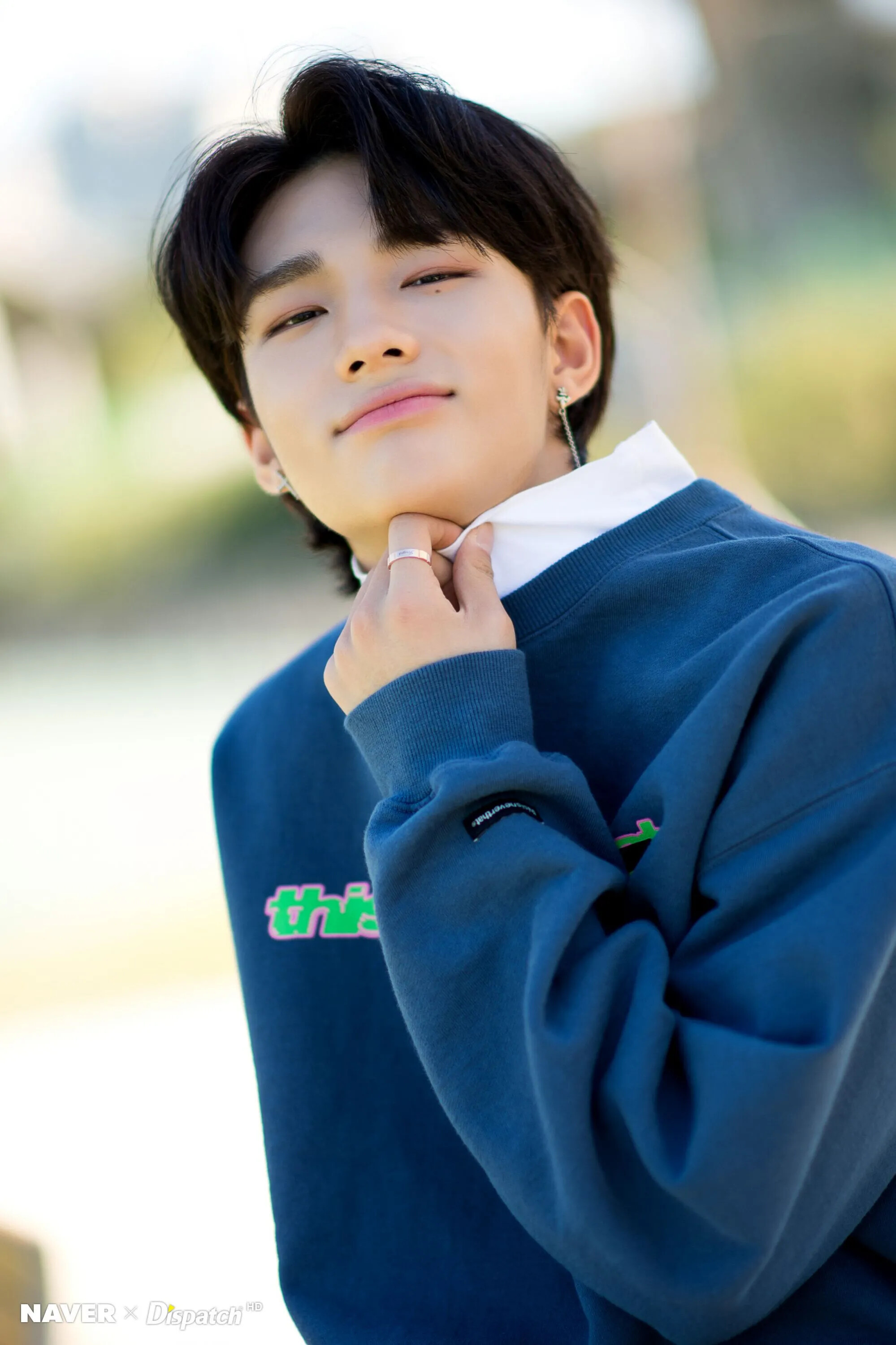Stray Kids Hyunjin photoshoot by Naver x Dispatch Kpopping