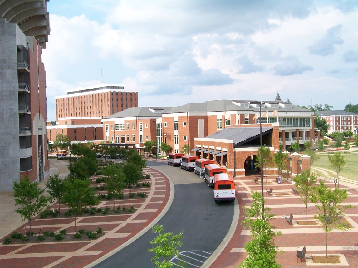 Campus Green + Main Transit Pavilion at Auburn University KPS Group
