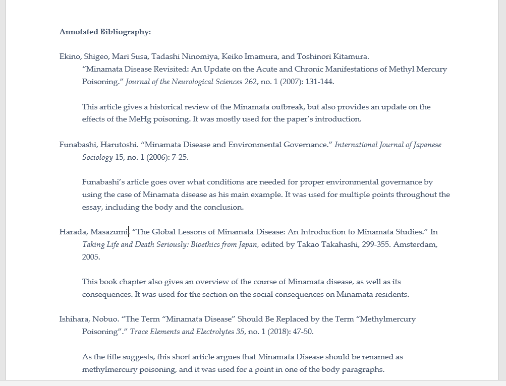 Examples Chicago Style Citations