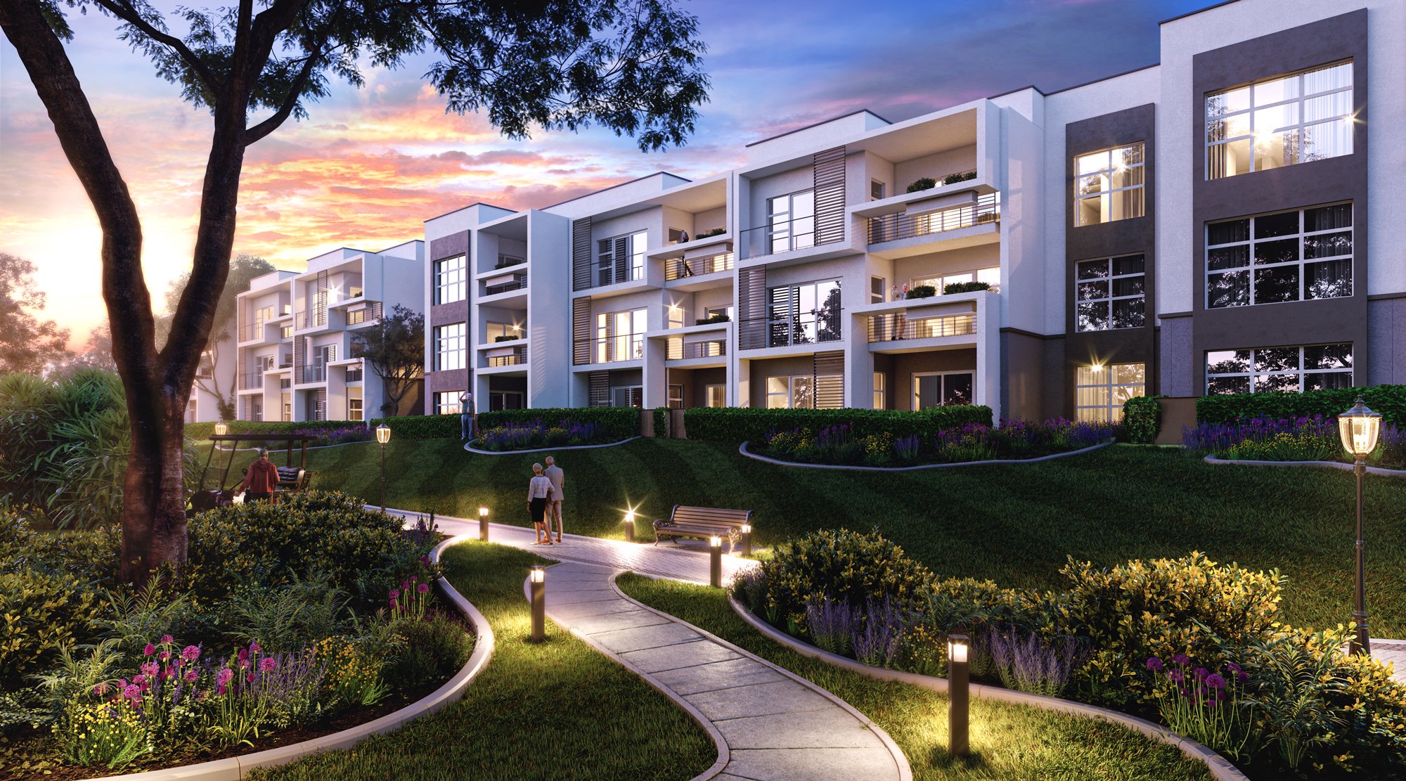 Royal View Senior Living Estate Kunz Raubenheimer Architects