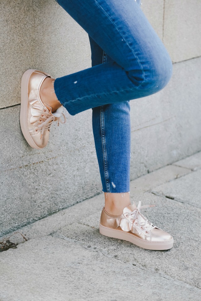 HELP! ¿Cómo combinar zapatos dorados?