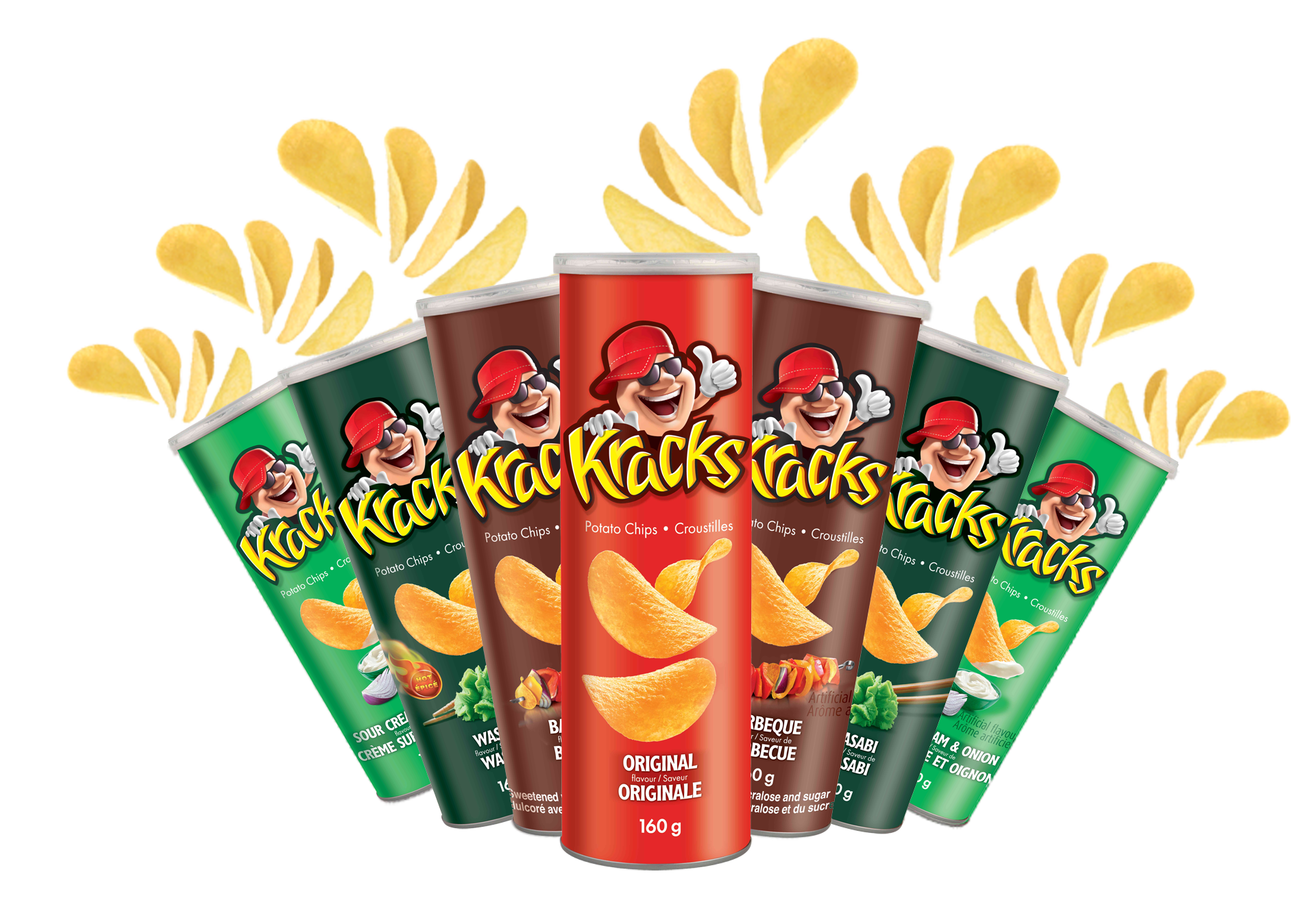 Kracks Potato Chips Canada