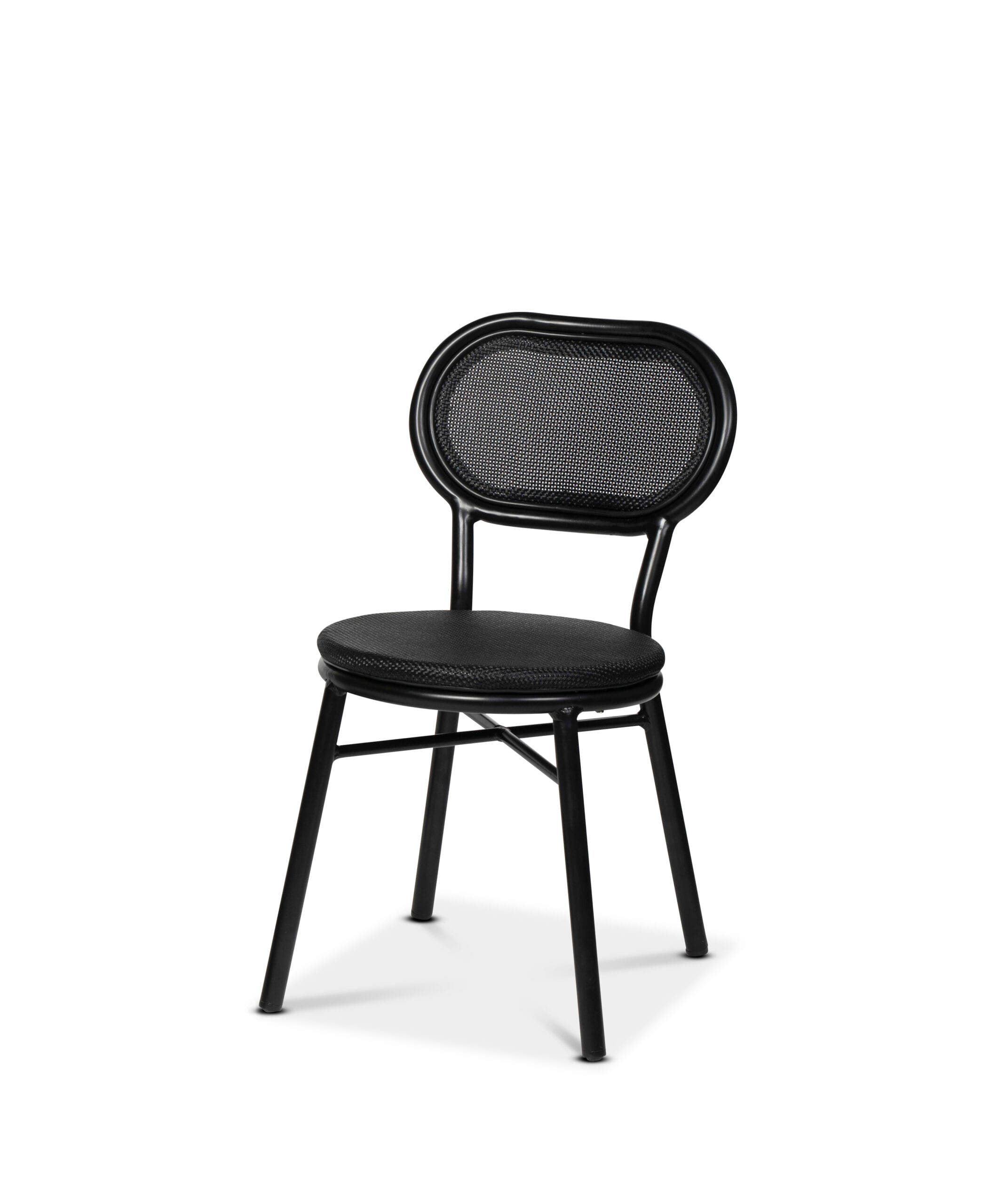 utestolar svart Grasse Stol, Svart/Svart Textilene - Möbler, Utemöbler, Utestolar - Kramtex