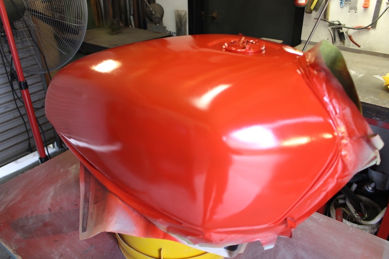 How to paint your motorcycle parts