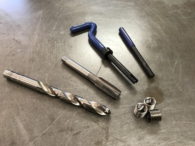 How to use threaded inserts (or "helicoils")