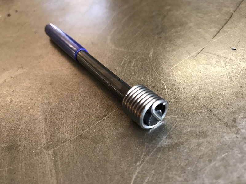How to use threaded inserts (or "helicoils")