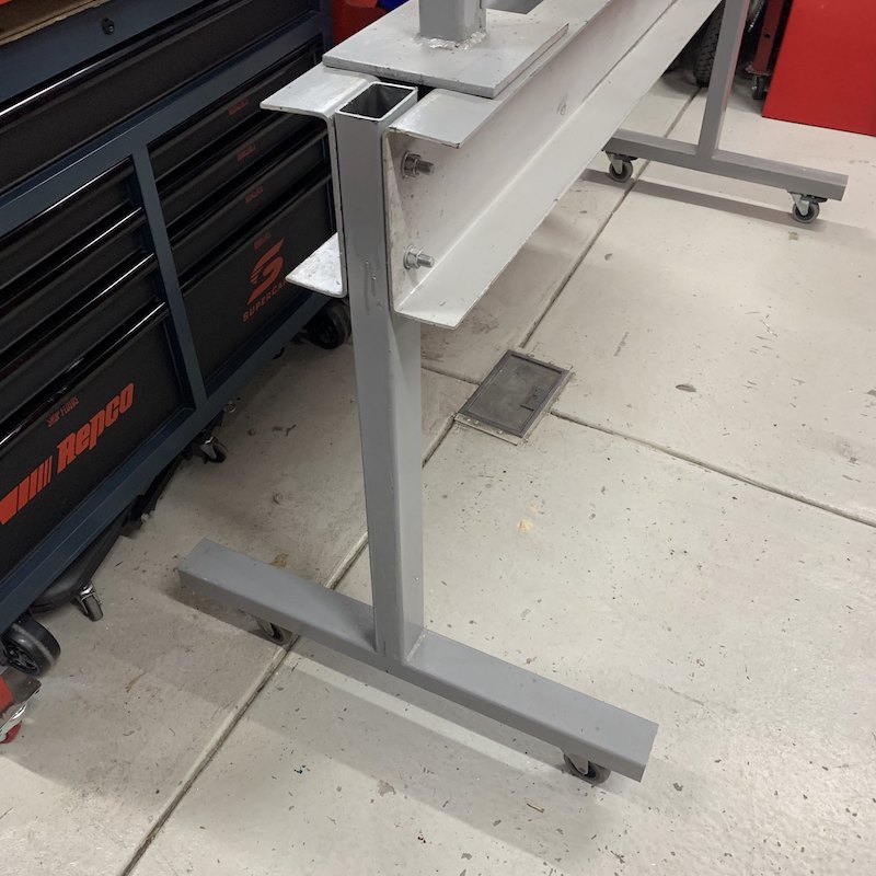 Building your own motorcycle chassis jig