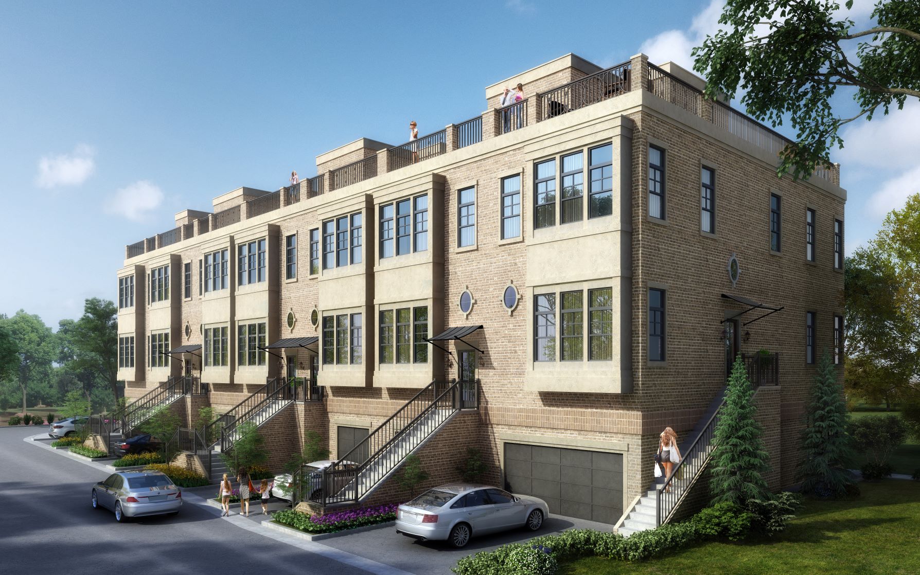 Oberlin Brownstones, Raleigh KRA Architecture + Design