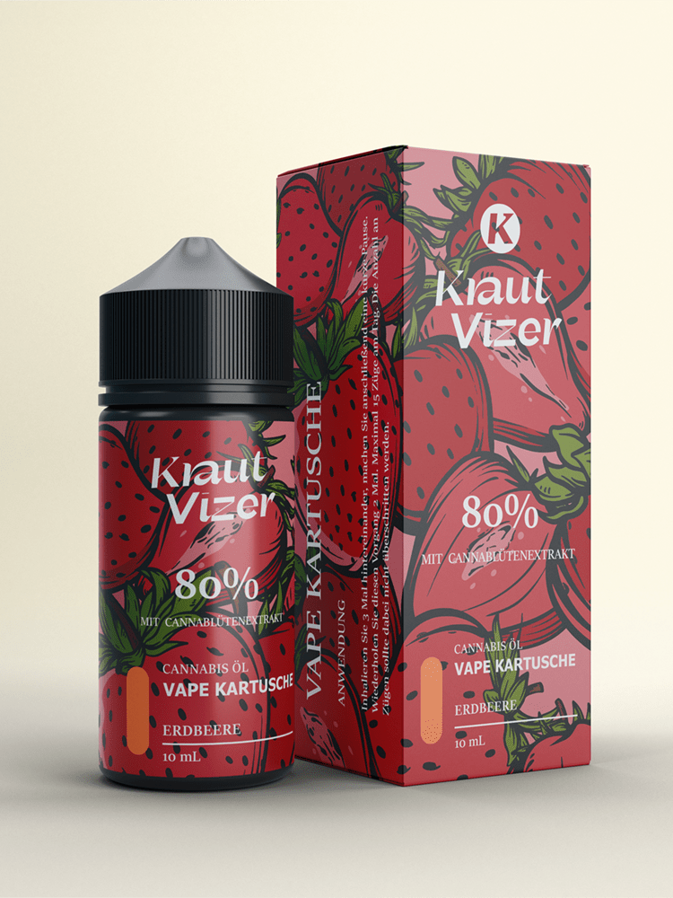 Strawberry Vape Juice KrautVizer