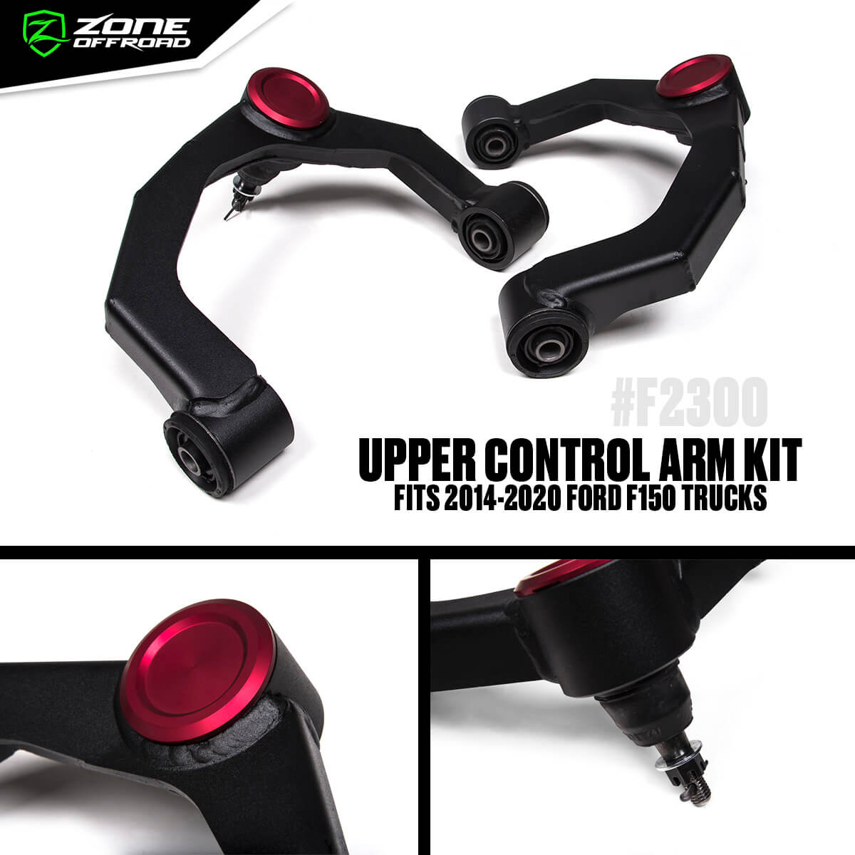 New Upper Control Arms for Ford F150 Zone Offroad Krawlzone Media