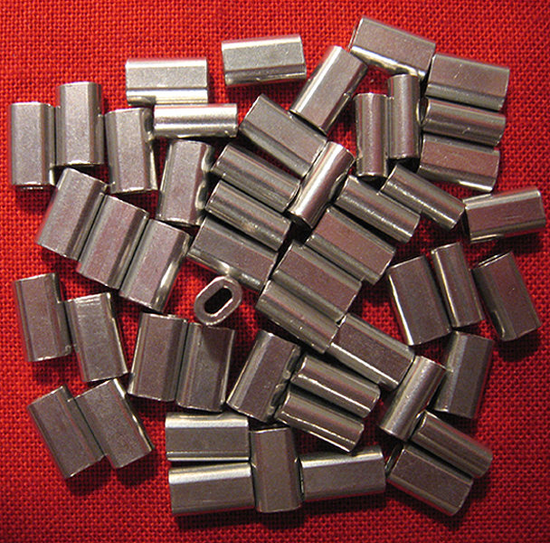 Aluminum Fishing Leader Crimp Sleeves 1.2