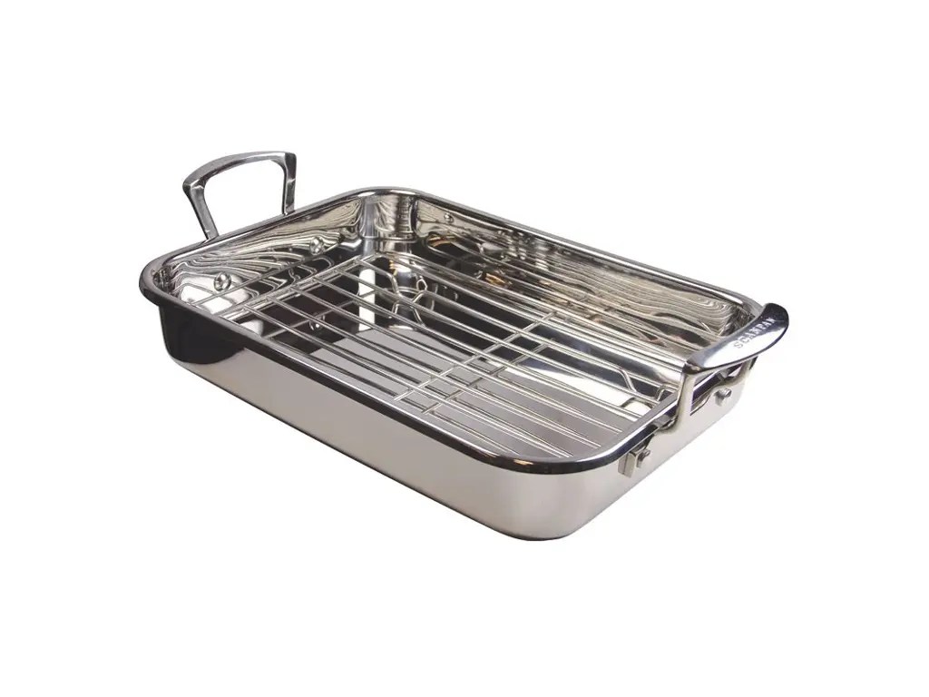 Scanpan Stainless Steel Impact Roaster with Rack
