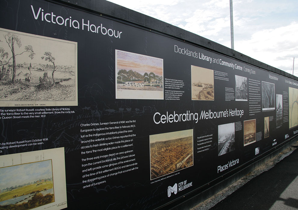 Lend Lease, Victoria Harbour Hoardings KRD Creative Studio