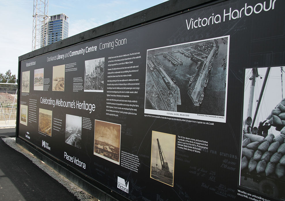 Lend Lease, Victoria Harbour Hoardings KRD Creative Studio