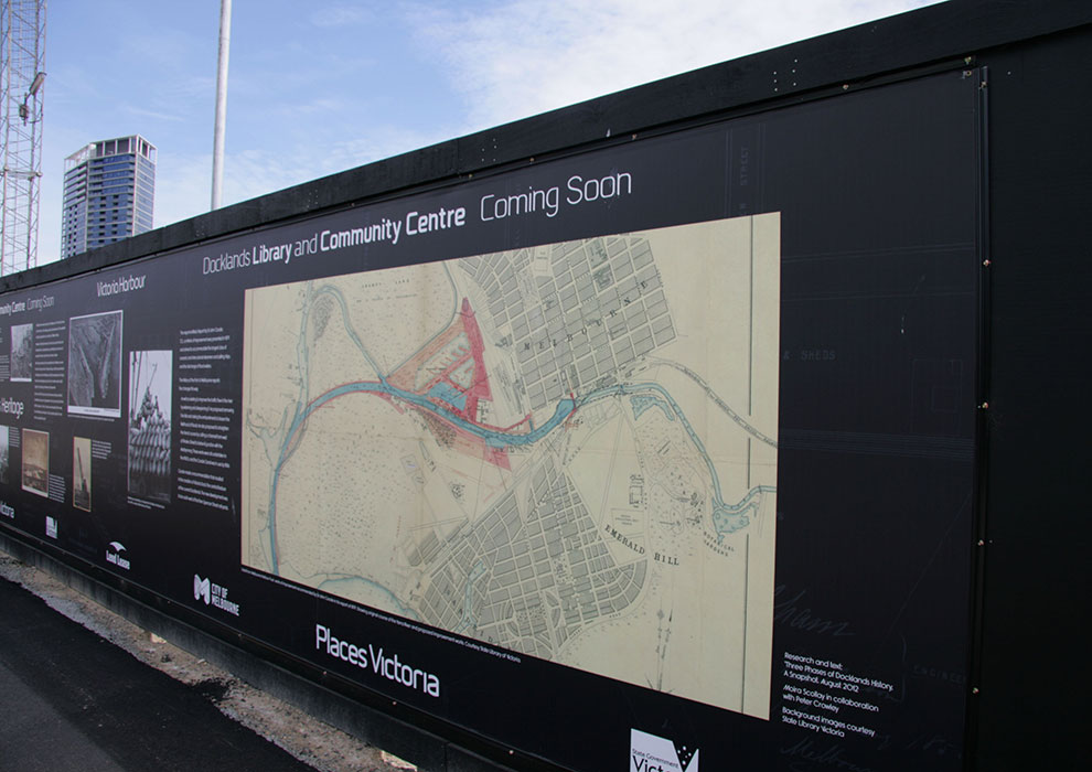 Lend Lease, Victoria Harbour Hoardings KRD Creative Studio