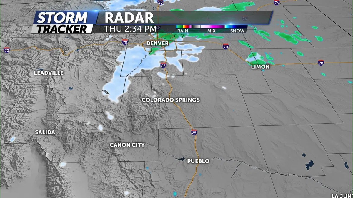 Marty's Thursday Evening Forecast Quick Burst of Snow? 1/30/2020 KRDO