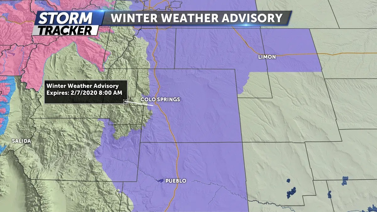 WEATHER ALERT Winter driving conditions across southern Colorado KRDO