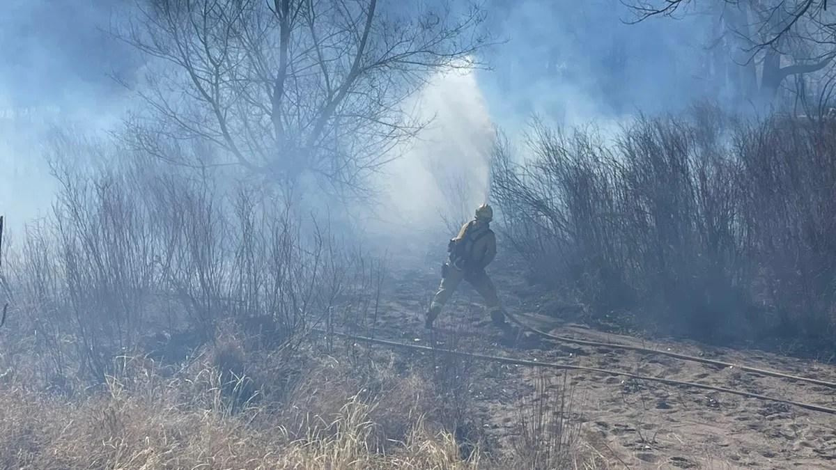 Cimarron Hills fire that began Sunday is now 100 contained KRDO