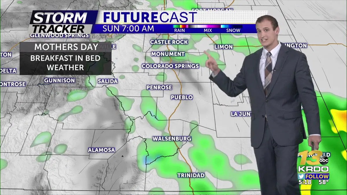 Mother's Day forecast KRDO