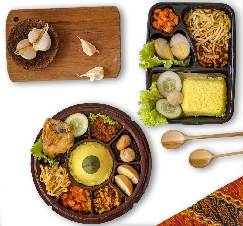 Pesan Nasi Kuning Box & Nasi Tumpeng Solo 0853 3666 9990