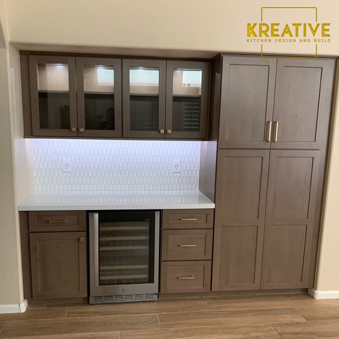 Basement Wet or Dry Bar Bar Installations Kreative Kitchen