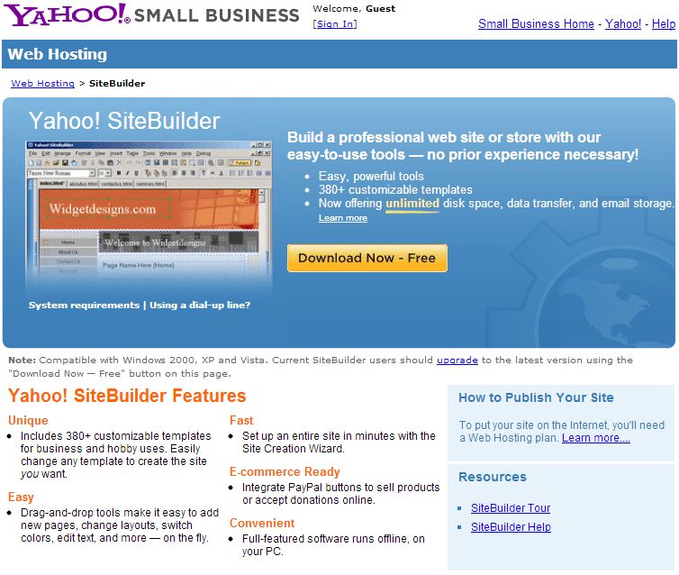 Yahoo! Pushing Java Version Released in 2008 Geekpolitic