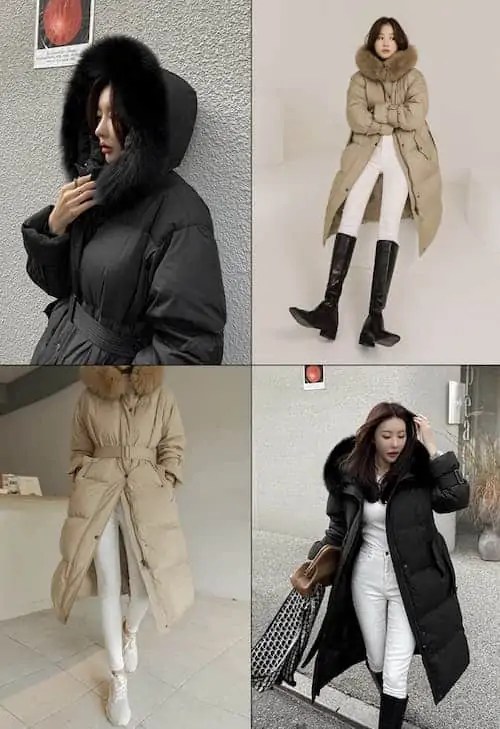 Korean Women Winter Coats