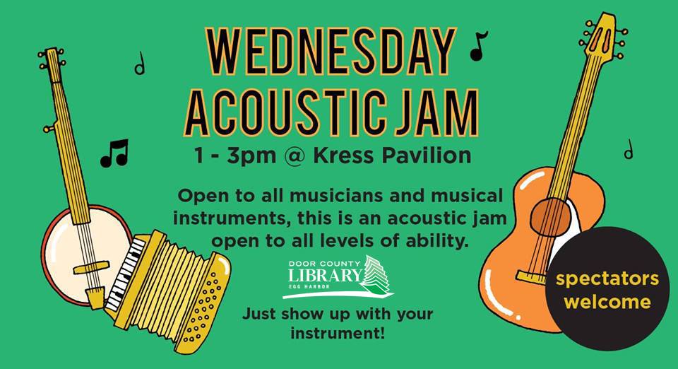 Every Wednesday Acoustic Jam 2019 Fall Season Kress Pavilion