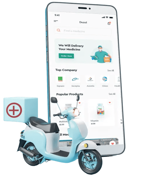 Medicine Delivery App KR Group Corporation