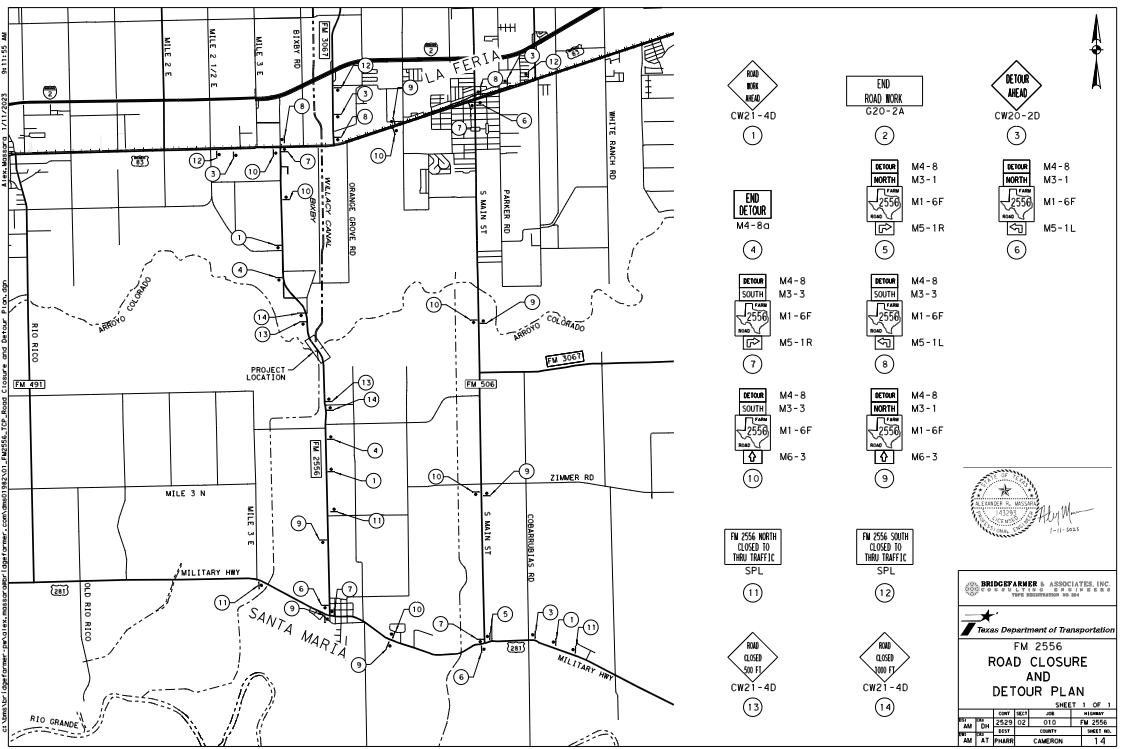 TxDOT replacing bridge in La Feria to address flooding concerns