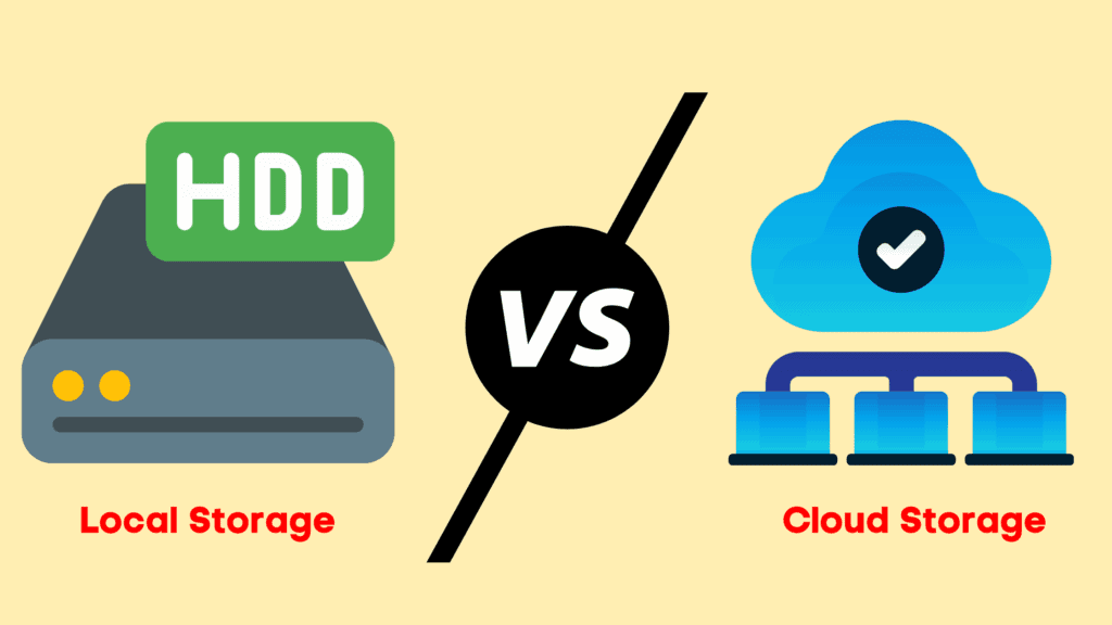 Cloud Storage vs Local Storage (2022) Which Storage Should You Use? Kripesh Adwani