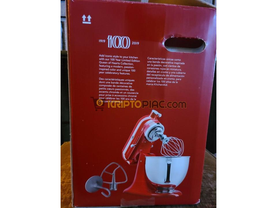 KitchenAid 100 Year Limited Edition Queen of Hearts 5qt Head Stand