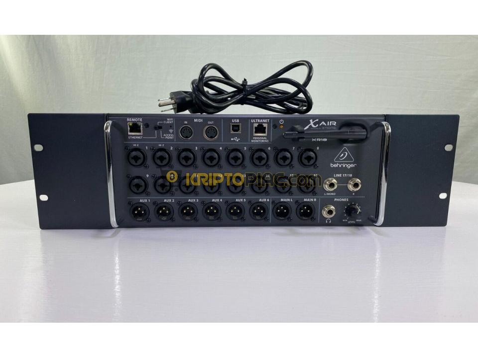 Behringer XAIR XR18 Digital Mixer with Rack Mounts