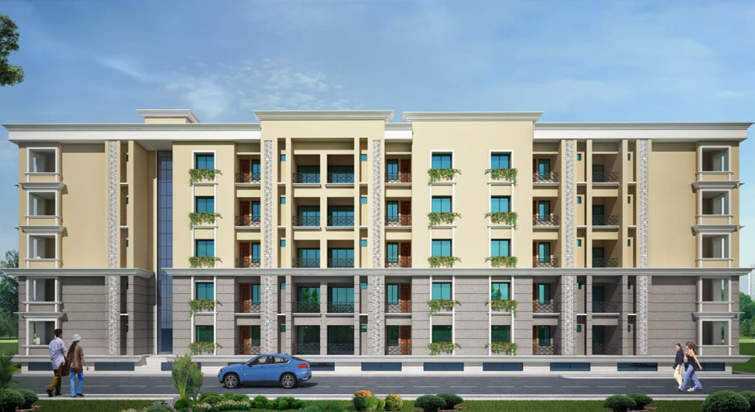 Krishna Laxmi Arcade Affordable Flats in Jharpada, Bhubaneswar
