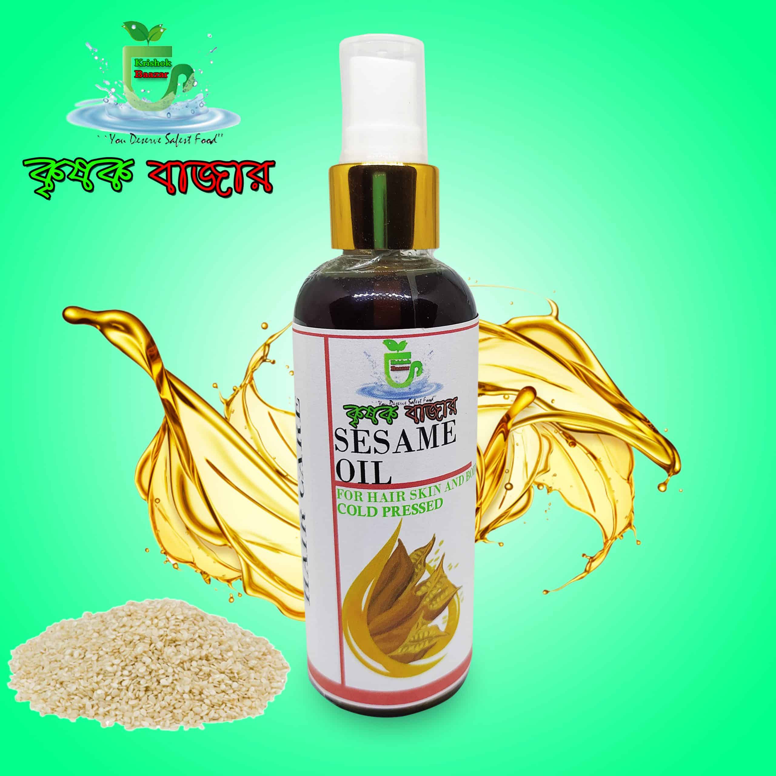 Sesame oil 100ml Krishok Bazar