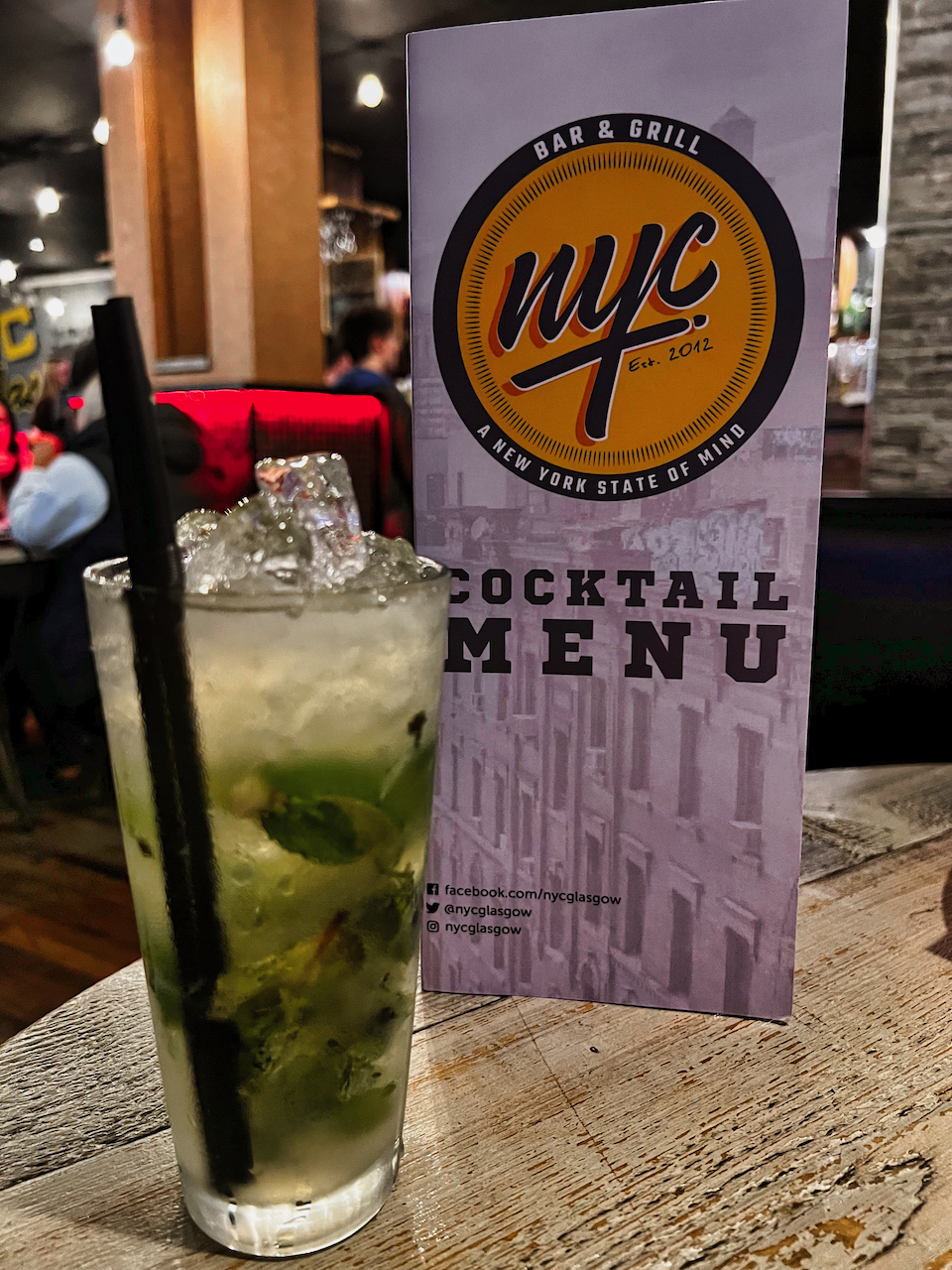 Wing Night at NYC Bar and Grill (Glasgow) 2022 Review Kris Munro