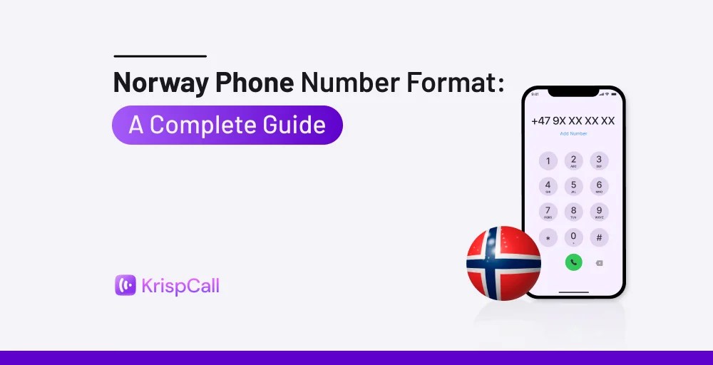Norway Phone Number Format A Complete Guide