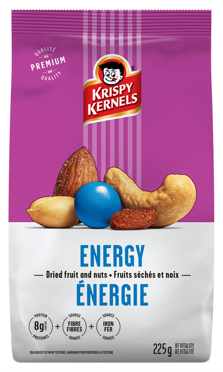 Dried fruits and nuts Energy 225g Krispy Kernels