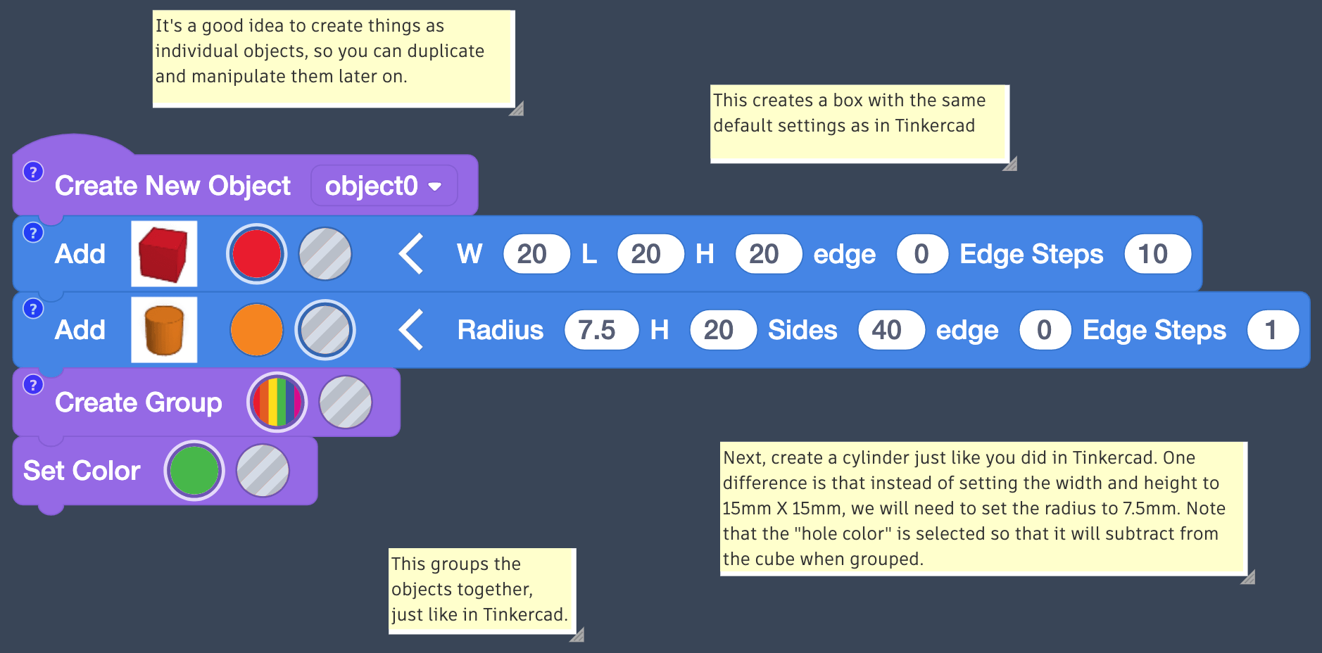 FETC 2020 Coding Math, Art, and Engineering with Tinkercad Codeblocks Kris Swanson dot Blog